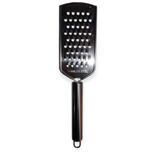 Терка кухонная плоская с металлической ручкой (мелкая насечка)