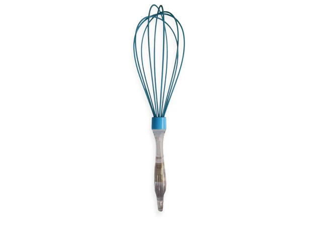 Фото 1 - Силиконовый венчик с пластиковой ручкой