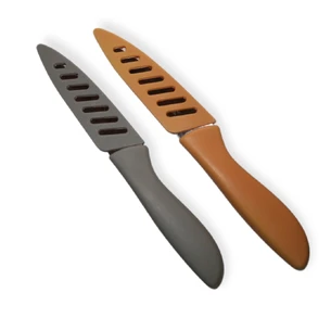 Кухонный нож с накладкой на лезвие 20 см