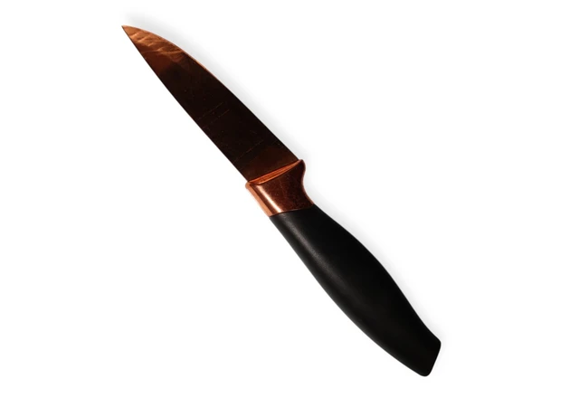 Фото 1 - Кухонний ніж золоте лезо 22 см