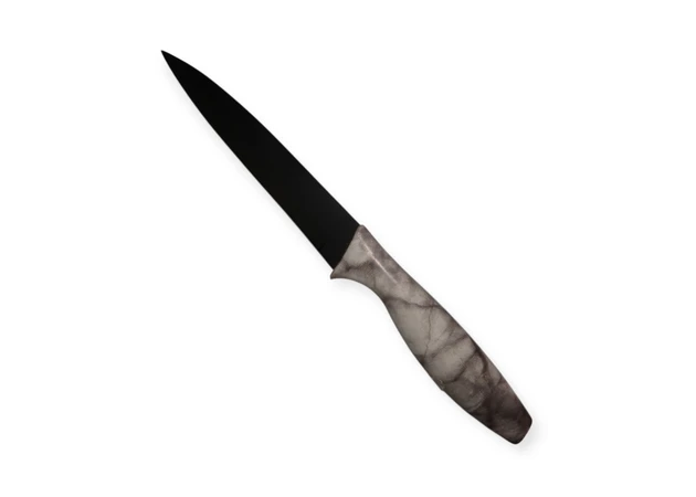 Фото 1 - Кухонний ніж 22 см(Мармур сірий)