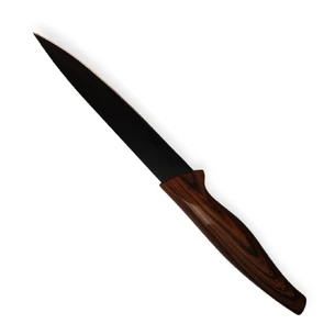 Кухонный нож с деревянной ручкой 22 см
