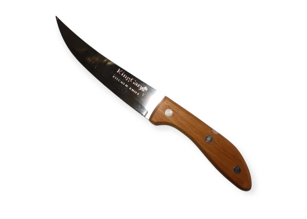 Фото 1 - Кухонний ніж із деревʼяною ручкою  24,5 см