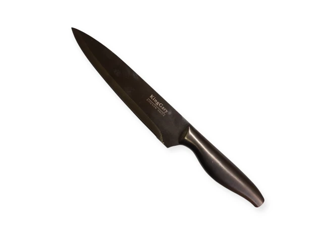 Фото 1 - Кухонний ніж повністю виконаний із нержавіючої сталі  33  см