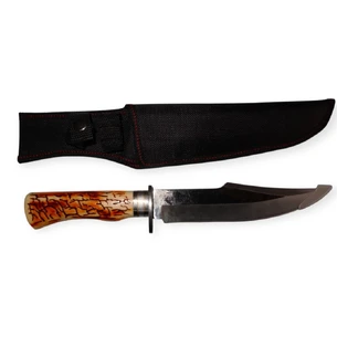 Охотничий нож с чехлом 31 см