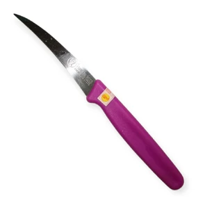 Кухонный нож с изогнутым лезвием и тонкой ручкой 16,5 см (11 г)