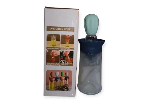 Фото 1 - Диспенсер для оливкового масла с кисточкой 180 мл