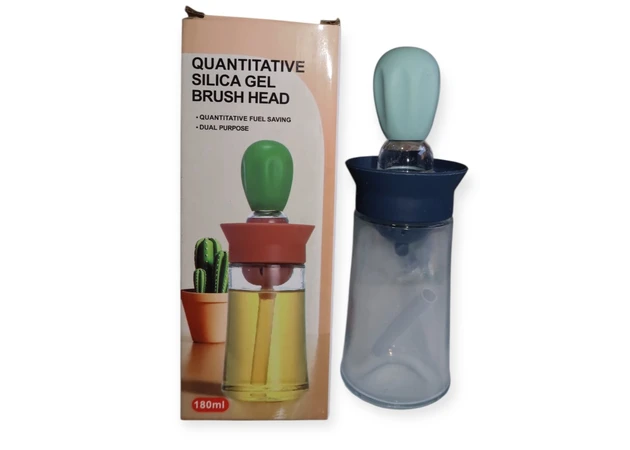 Фото 2 - Диспенсер для оливкового масла с кисточкой 180 мл