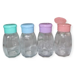 Стеклянная маленькая солонка 40 мл