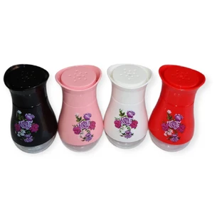 Солонка стеклянная с узором 200 мл