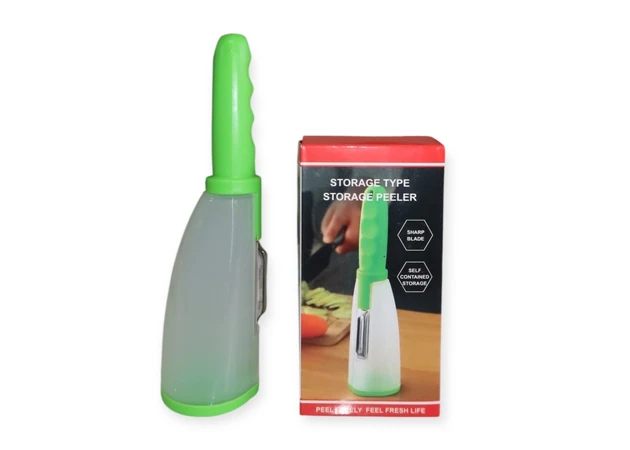 Фото 1 - Овощечистка с контейнером для очистки овощей и фруктов