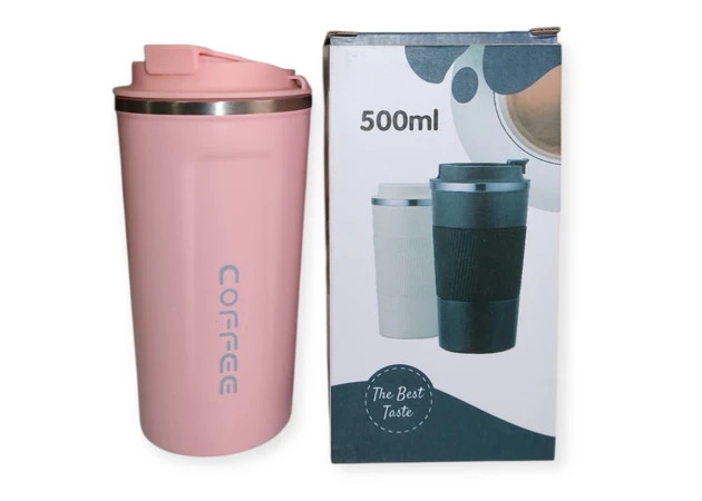 Фото 1 - Термокружка на 500 мл с сенсорным дисплеем температуры