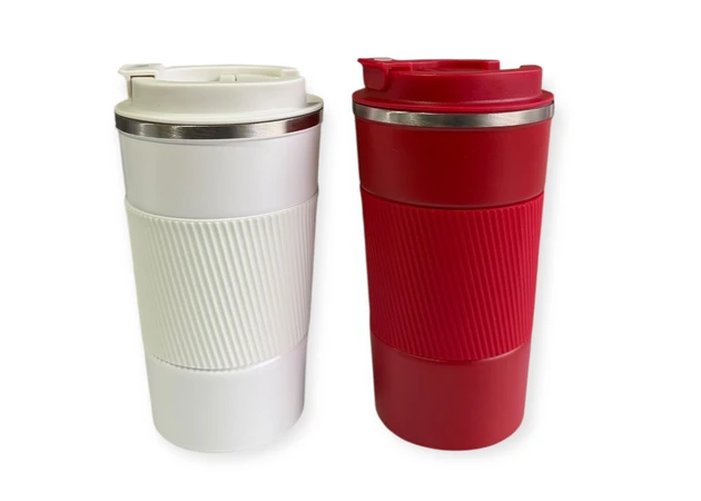 Фото 3 - Термокружка для кофе с резиновой вставкой 500 мл