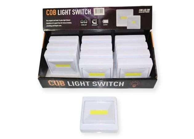 Фото 1 - Переносной светодиодный светильник-включатель на батарейках 3W