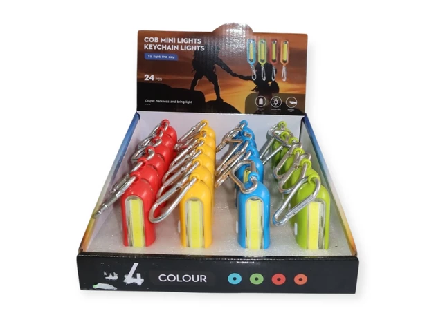 Фото 1 - Мини-фонарик с карабином 3W