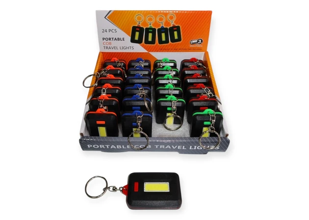 Фото 1 - Міні-ліхтарик брелок 3W