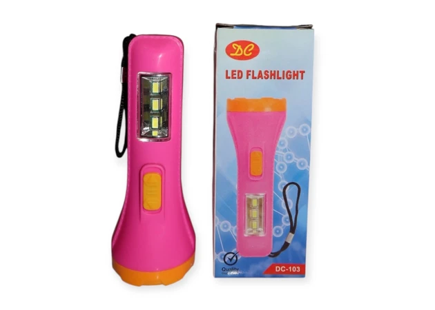 Фото 1 - Карманный фонарик на батарейке AA с боковой панелью