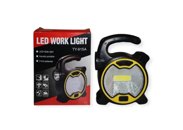 Фото 1 - Ліхтарик світлодіодний з ручкою, на батарейках 13см