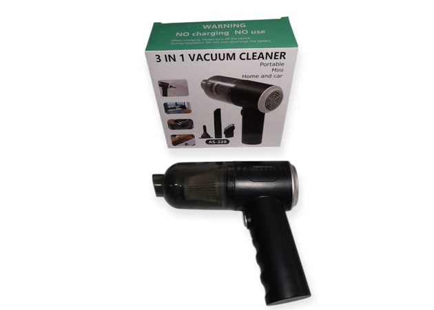 Фото 1 - Ручной мини аккумуляторный пылесос для автомобиля