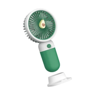 Портативный мини вентилятор на подставке с USB-зарядкой