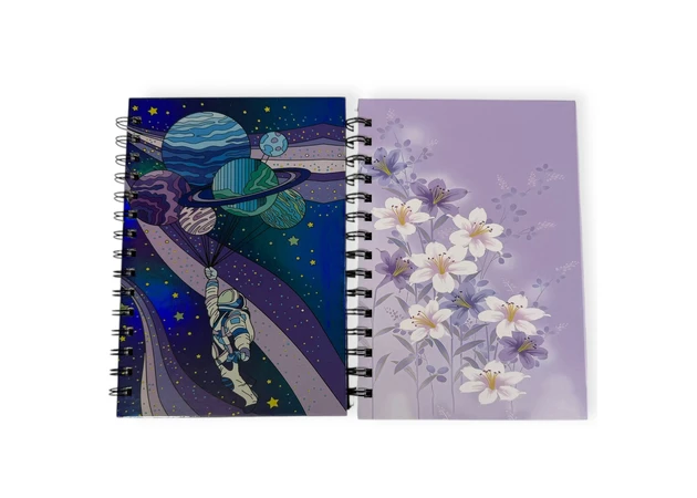 Фото 1 - Блокнот в клетку 21 см x 15 см