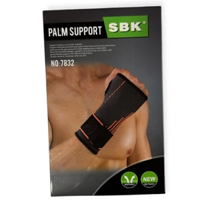 Эластичная повязка на руку и ладонь с фиксирующей резинкой