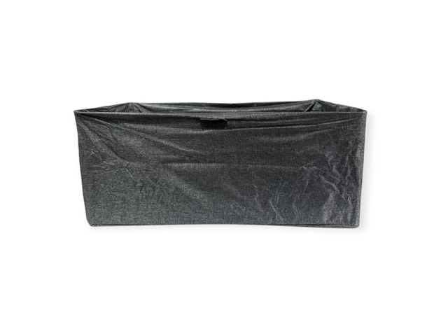 Фото 2 - Органайзер с ручками серый 47 x 28 x 20 см