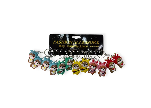 Фото 1 - Брелок «Ведмедик у костюмі»