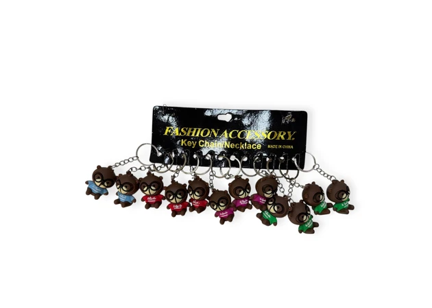 Фото 1 - Брелок «Ведмедик в окулярах»