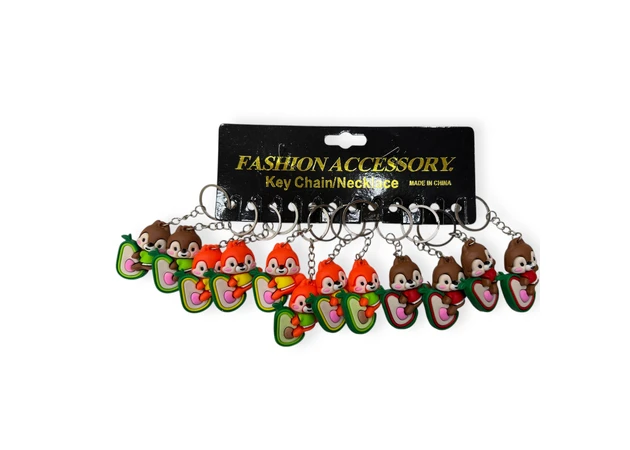 Фото 1 - Брелок «Білочка на авокадо»