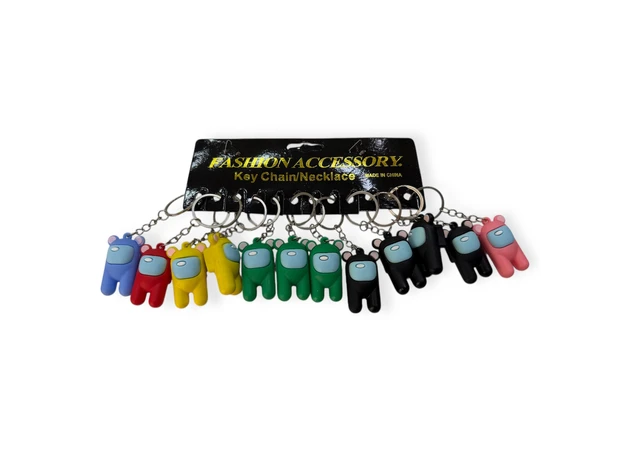 Фото 1 - Брелок «Among us з вушками»