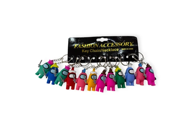 Фото 1 - Брелок «Among us розбійник»