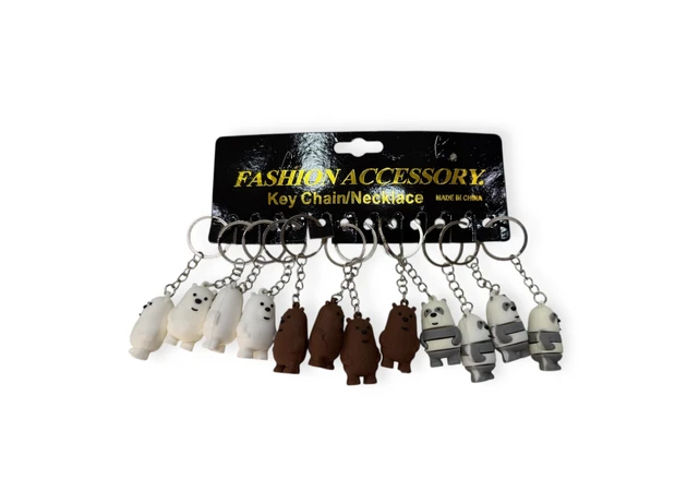 Фото 1 - Брелок «Ведмедик 3 кольори»