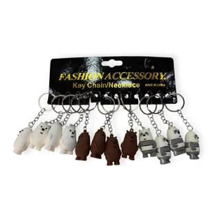 Брелок «Мишка 3 цвета»