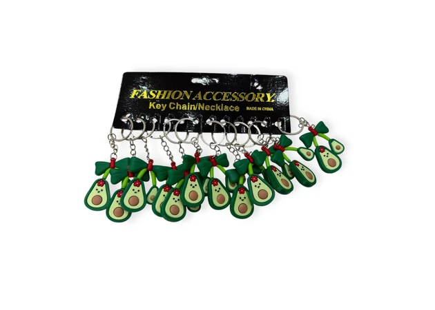 Фото 1 - Брелок «Авокадо з бантиком»