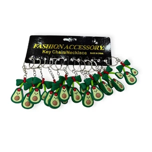 Брелок «Авокадо с бантиком»