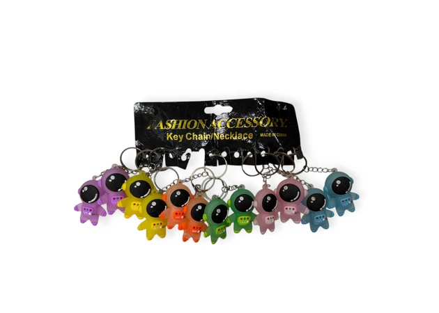 Фото 1 - Брелок «Космонавт різнокольоровий»