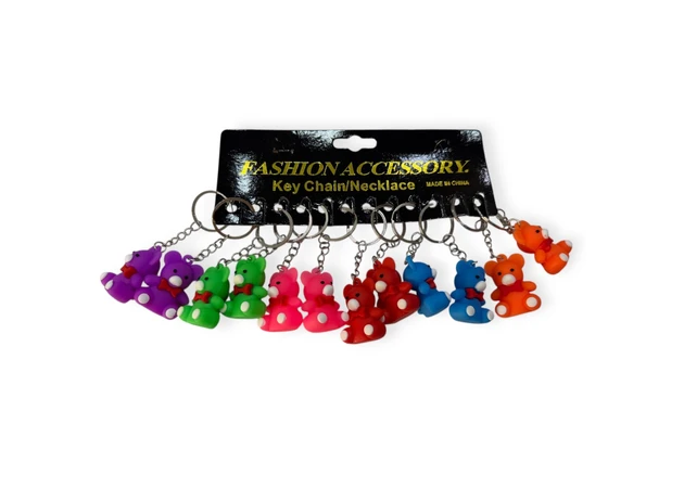 Фото 1 - Брелок «Ведмедик маленький з бантиком»