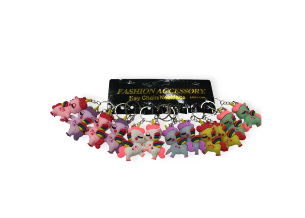 Фото 1 - Брелок «Единорог с радугой»