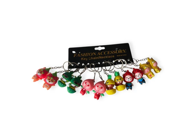 Фото 1 - Брелок «Тваринки у костюмі фруктів»