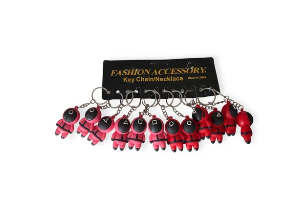 Фото 1 - Брелок «Гра в кальмара охоронці»