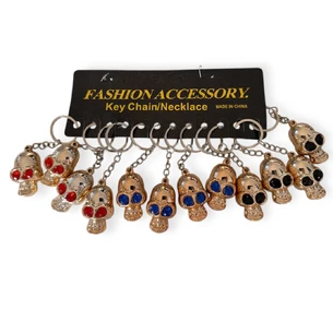 Брелок «Золотой череп»