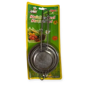 Набір із трьох  металевих сит