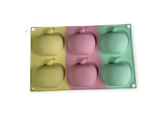 Фото 1 - Форма для кексів «яблучко»  27 см x 17  см