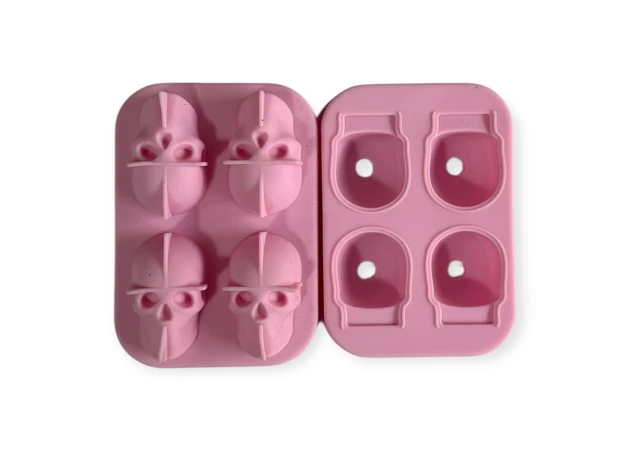 Фото 3 - Форма для льда с черепами 12 см x 9 см