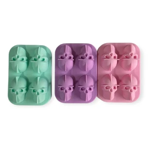 Форма для льда с черепами 12 см x 9 см