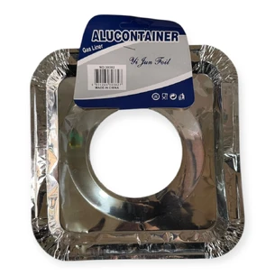 Фольга для газовой плиты с отверстием 22 см x 22 см