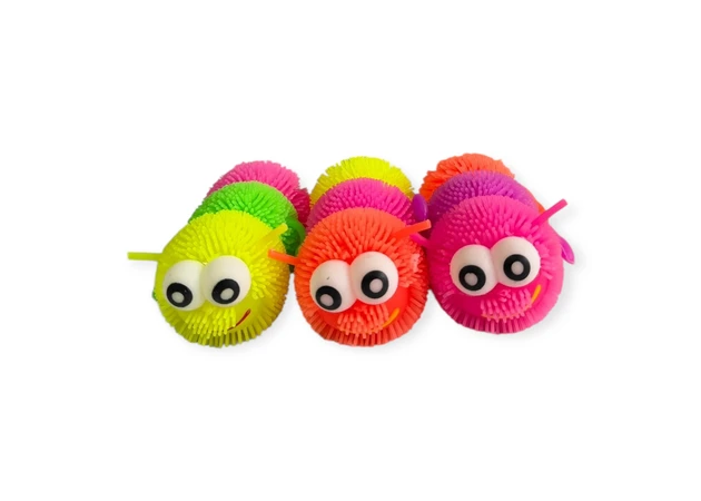 Фото 1 - Разноцветная гусеница с фонариком