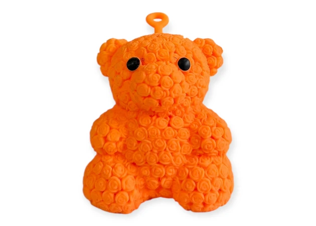 Фото 1 - Мишка с розой и тальком внутри