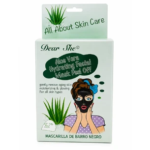 Маска-плівка для обличчя Dear She Aloe Vera Hydrating Facial Mask Peel Off